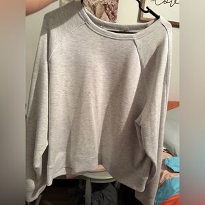 Danskin Heather Gray Women's Crew Neck Sweater